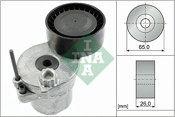 Belt Tensioner, V-ribbed belt